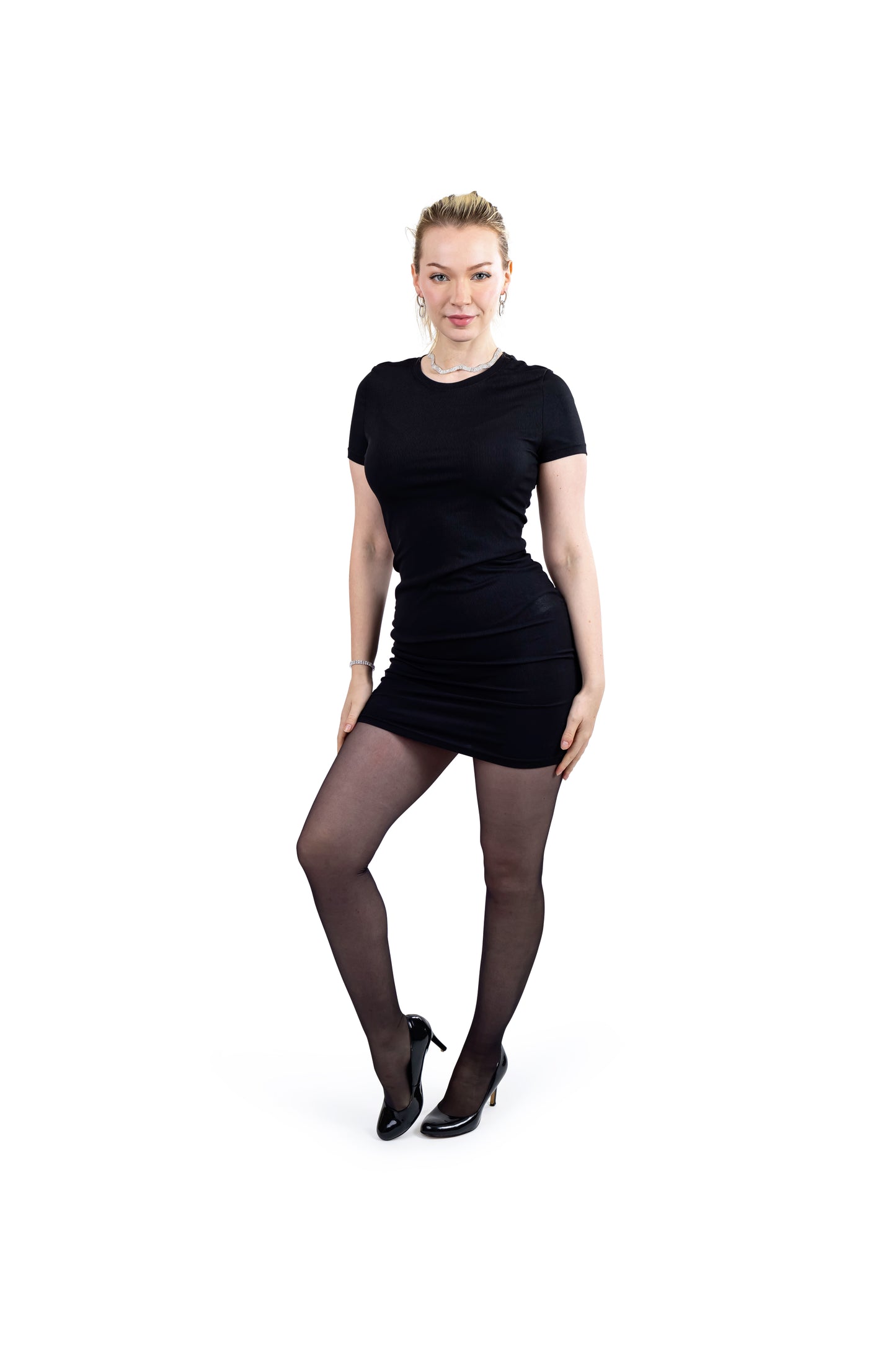 Silky Toes 2 Prs Control Top Pantyhose for Women