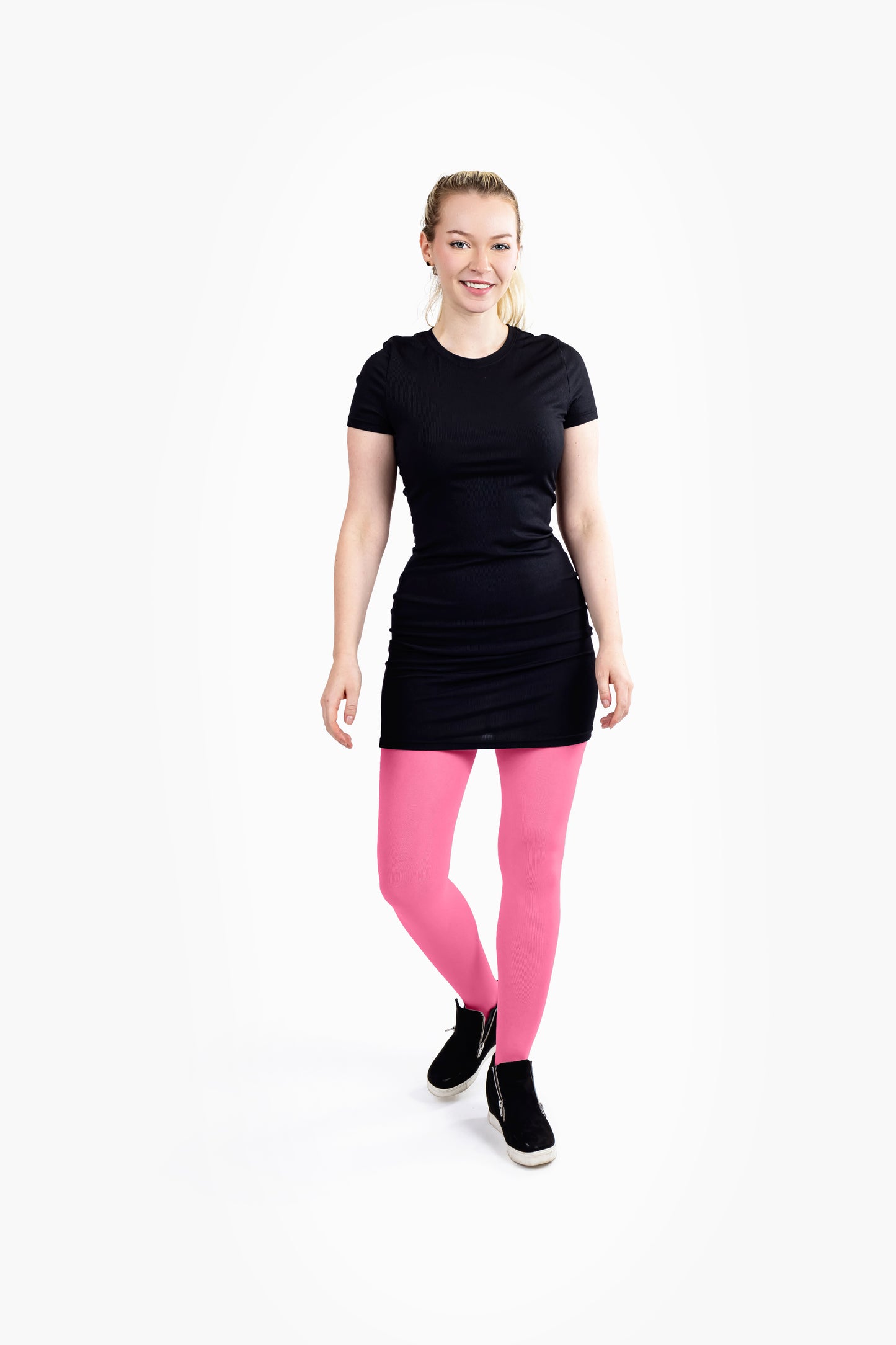 Women's Opaque Microfiber Comfort Tights