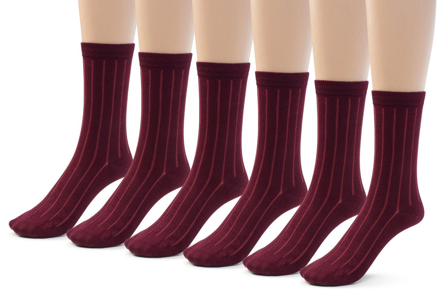 Kids Girls Boys Bamboo Ribbed Crew School Socks