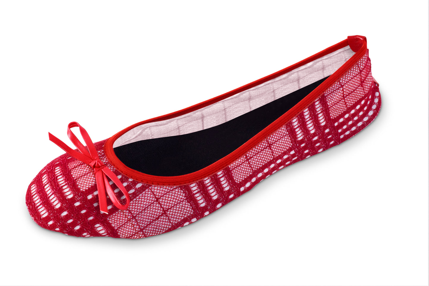 Foldable Wedding Flats / Flat Lace Wedding Shoe