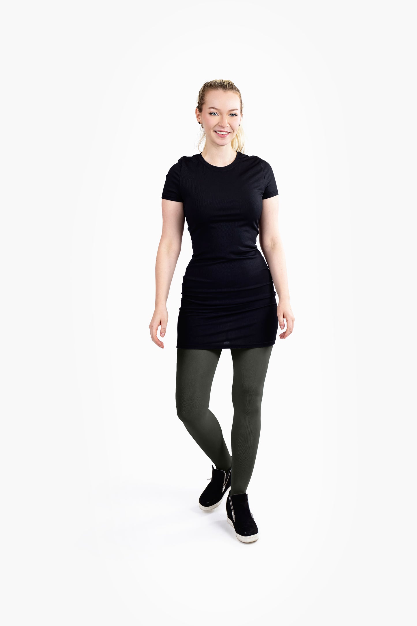 Women's Opaque Microfiber Comfort Tights