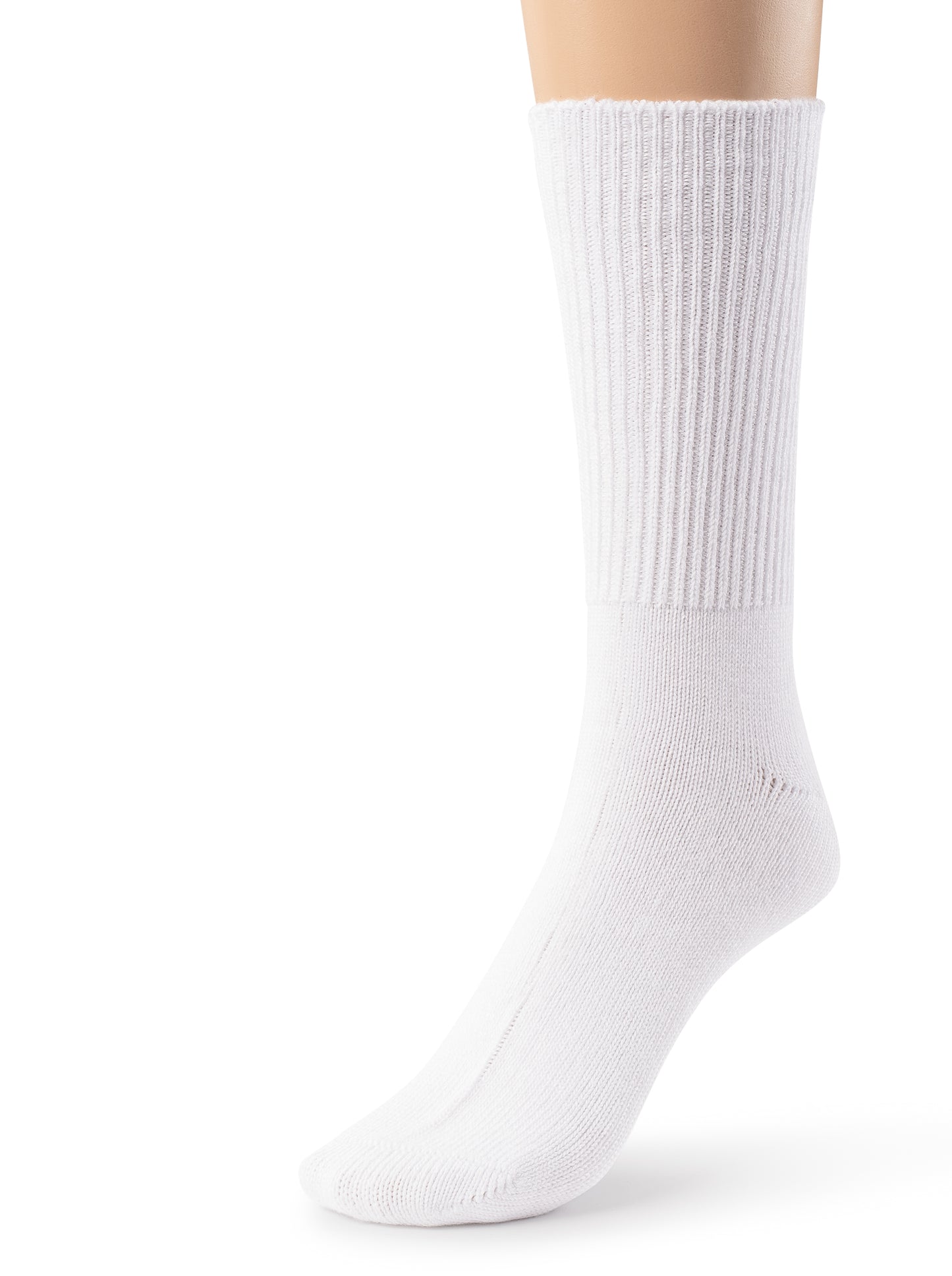 Women's Soft Diabetic Non-Binding Cotton Dress Socks