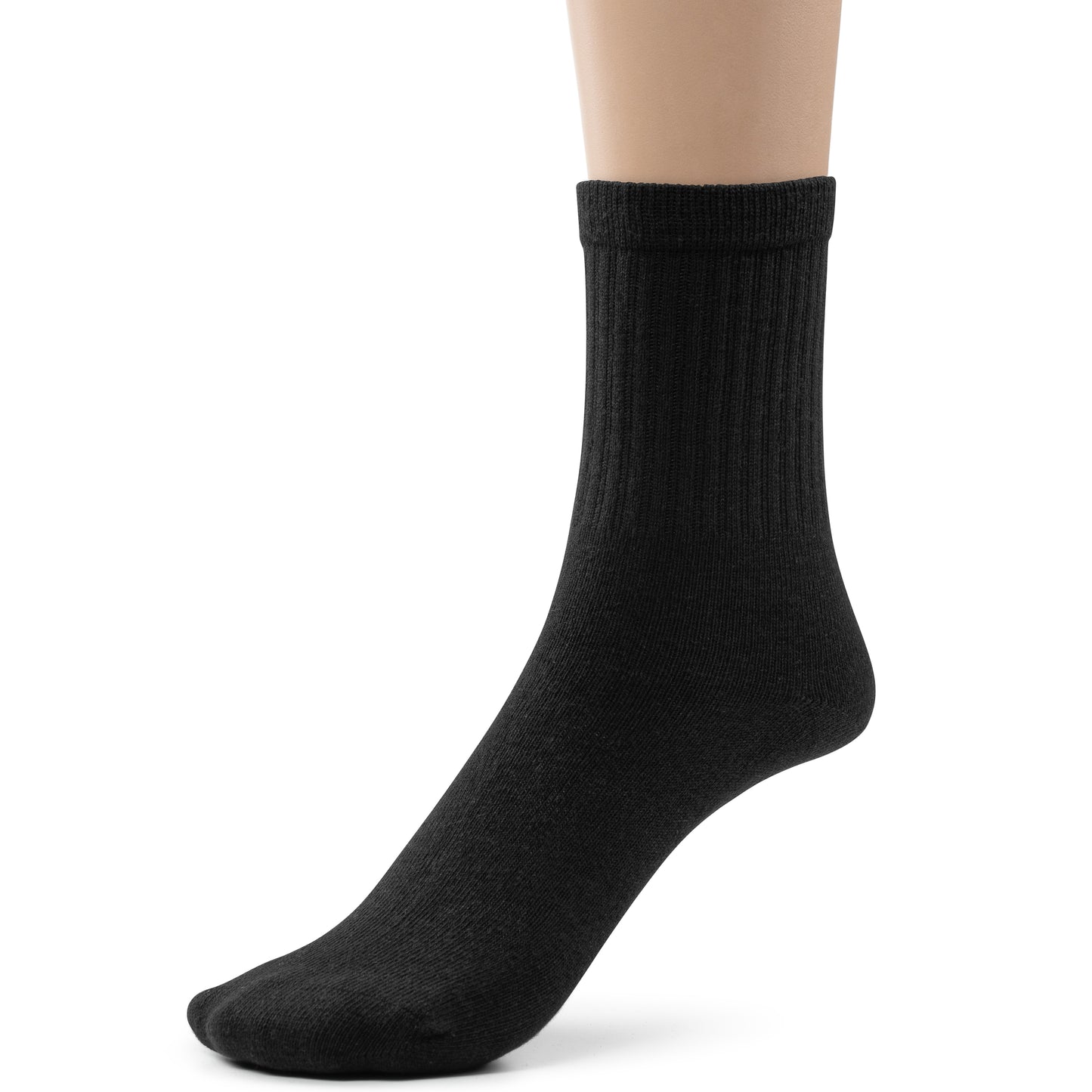 Boys Cotton School Crew Socks- 3 Per Pack