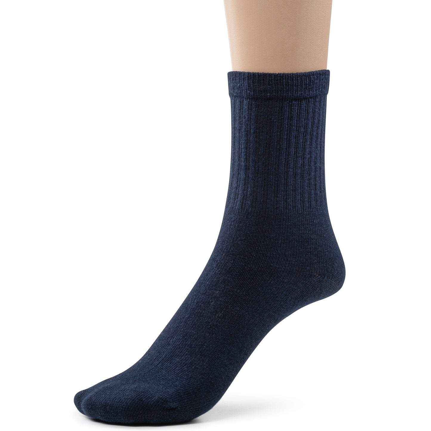 Boys Cotton School Crew Socks- 3 Per Pack