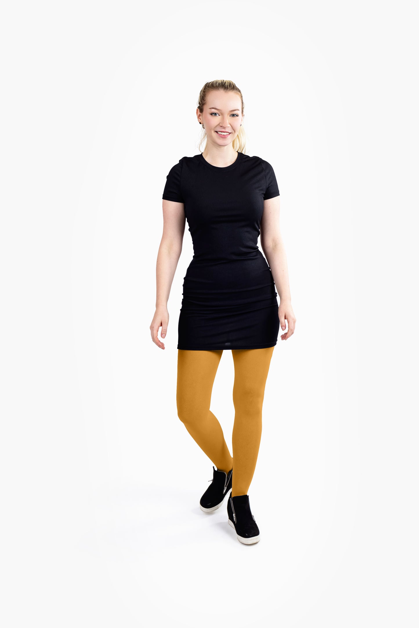 Women's Opaque Microfiber Comfort Tights