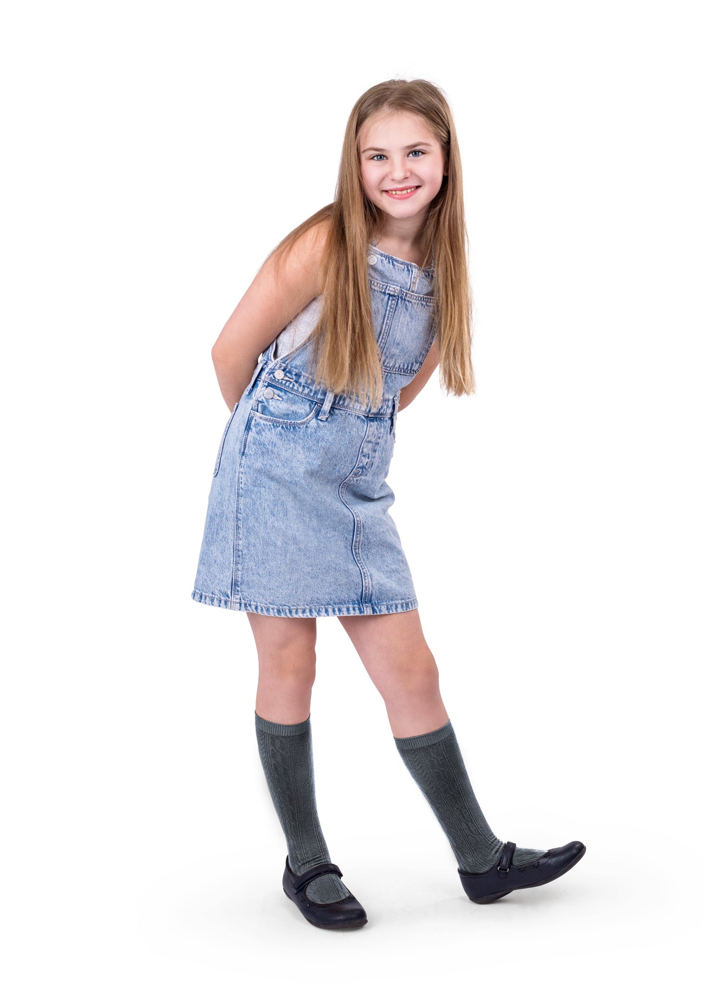 Girls Bamboo Cabled Knee High School Socks- 3 Pairs