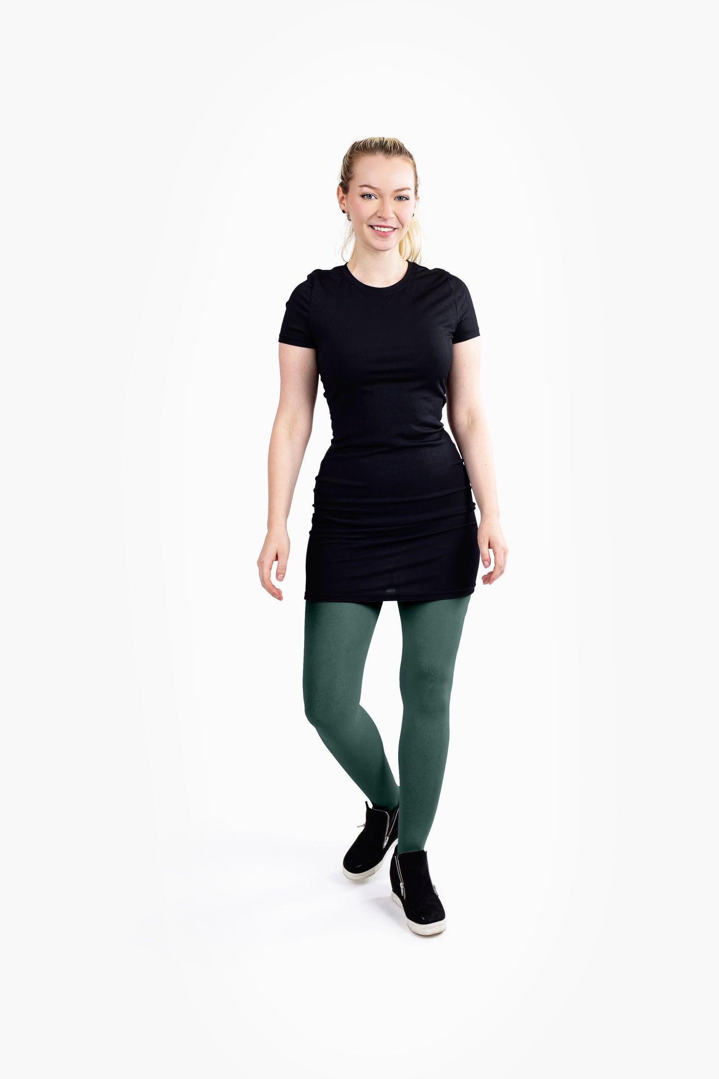 Women's Opaque Microfiber Comfort Tights