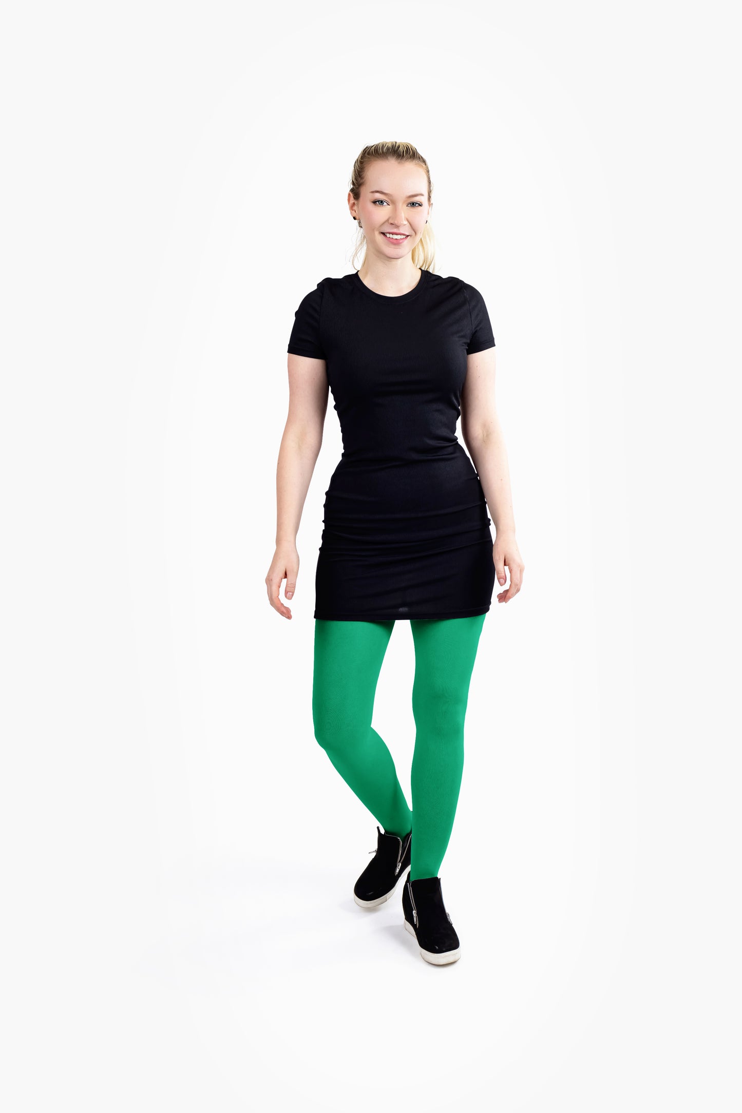 Women's Opaque Microfiber Comfort Tights