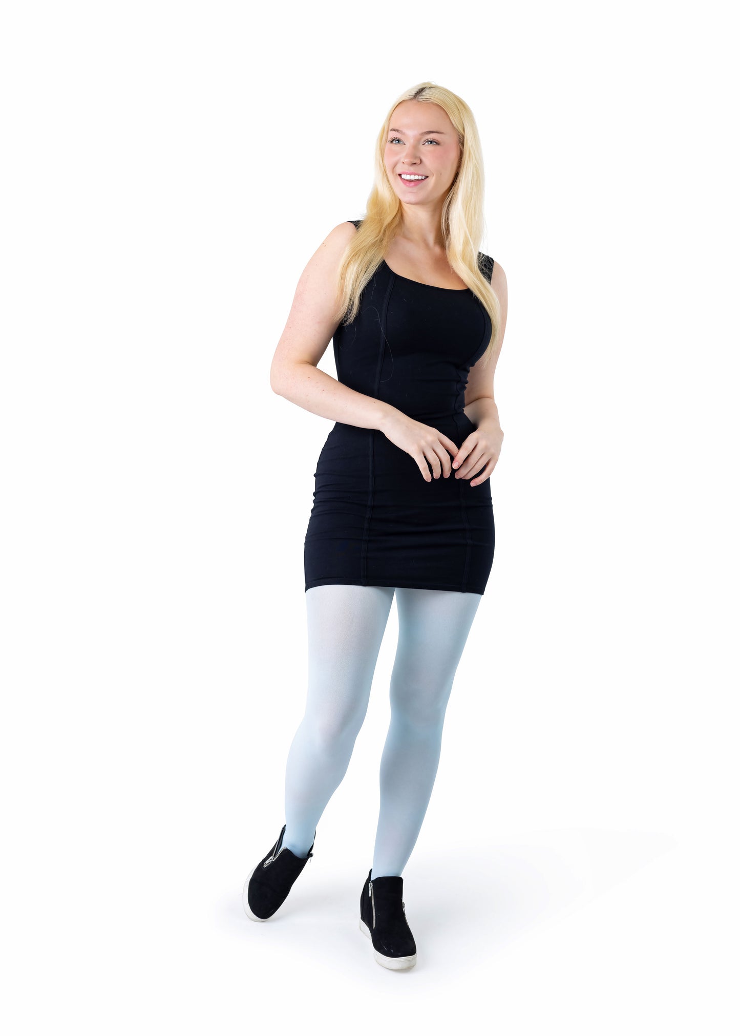 Women's Opaque Microfiber Comfort Tights