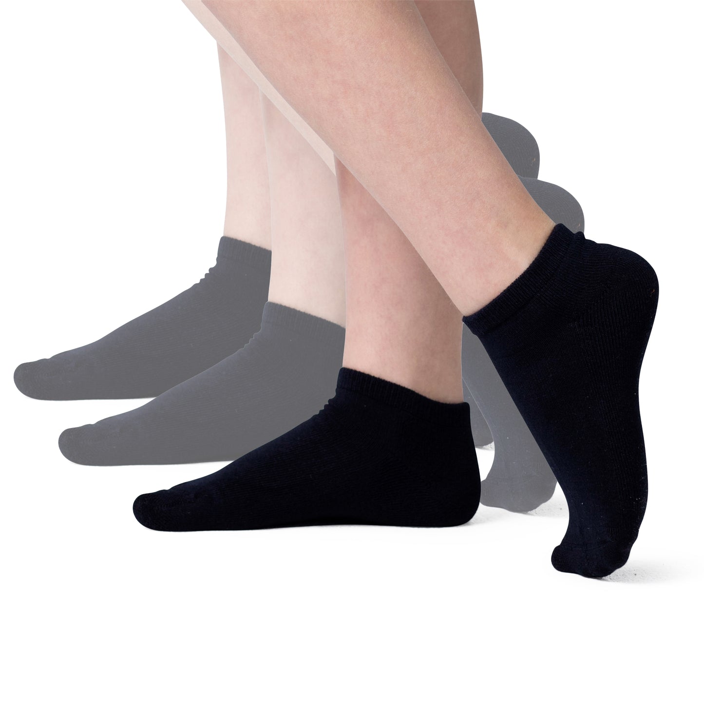 Kids Bamboo Low Cut Athletic Cushioned Socks | Boys & Girls