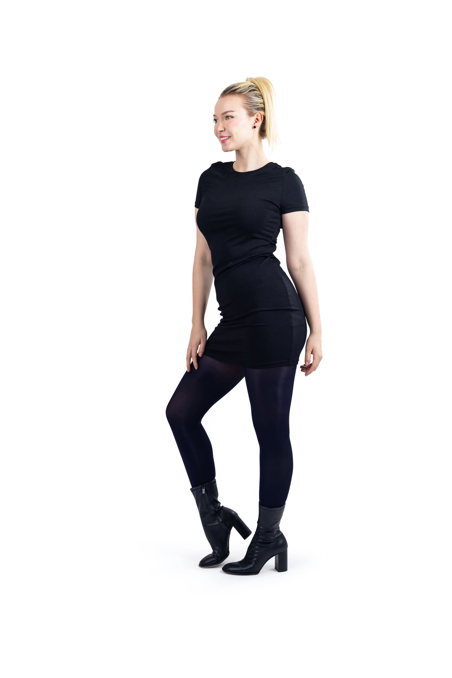 Women's Opaque Microfiber Comfort Tights