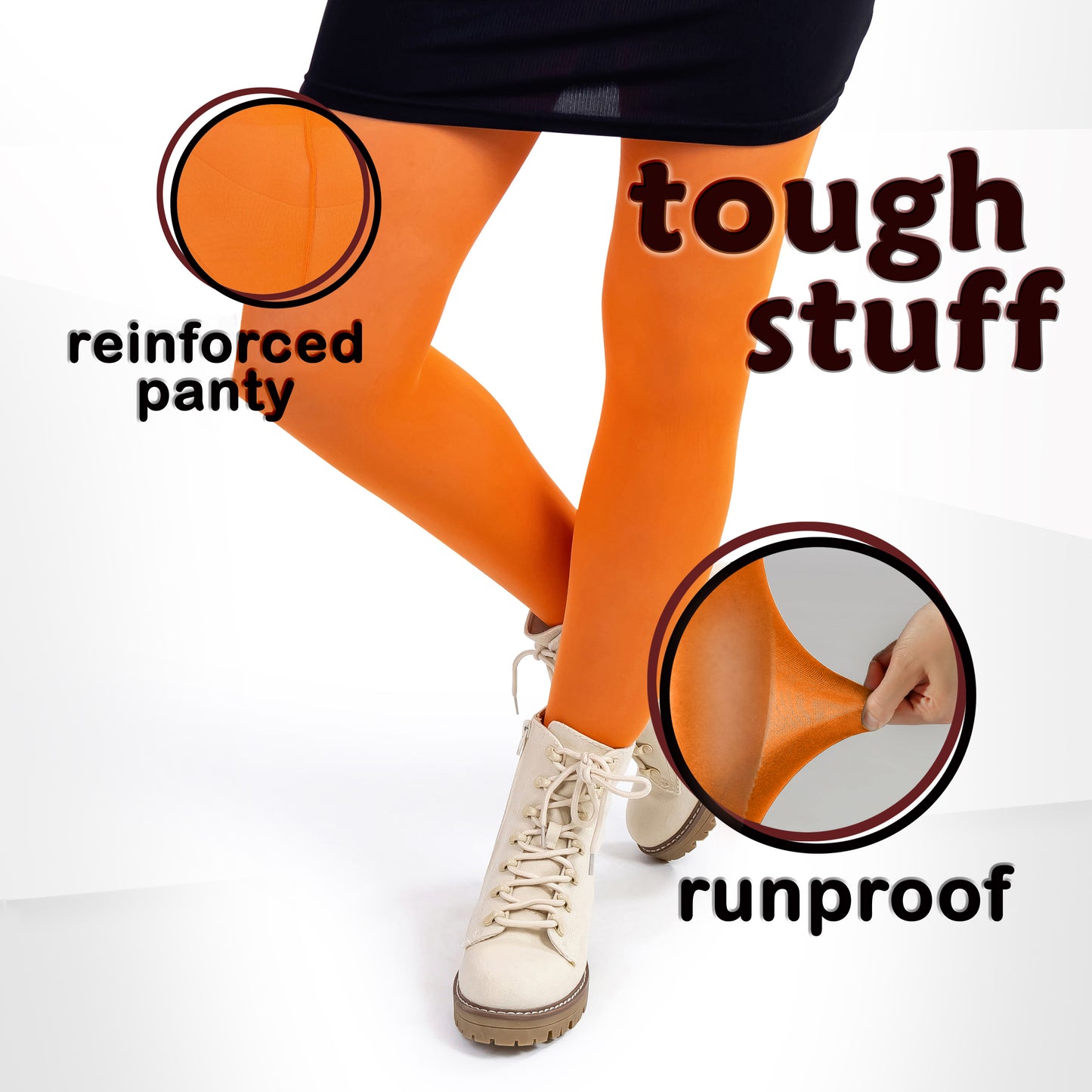 Women's Opaque Microfiber Comfort Tights