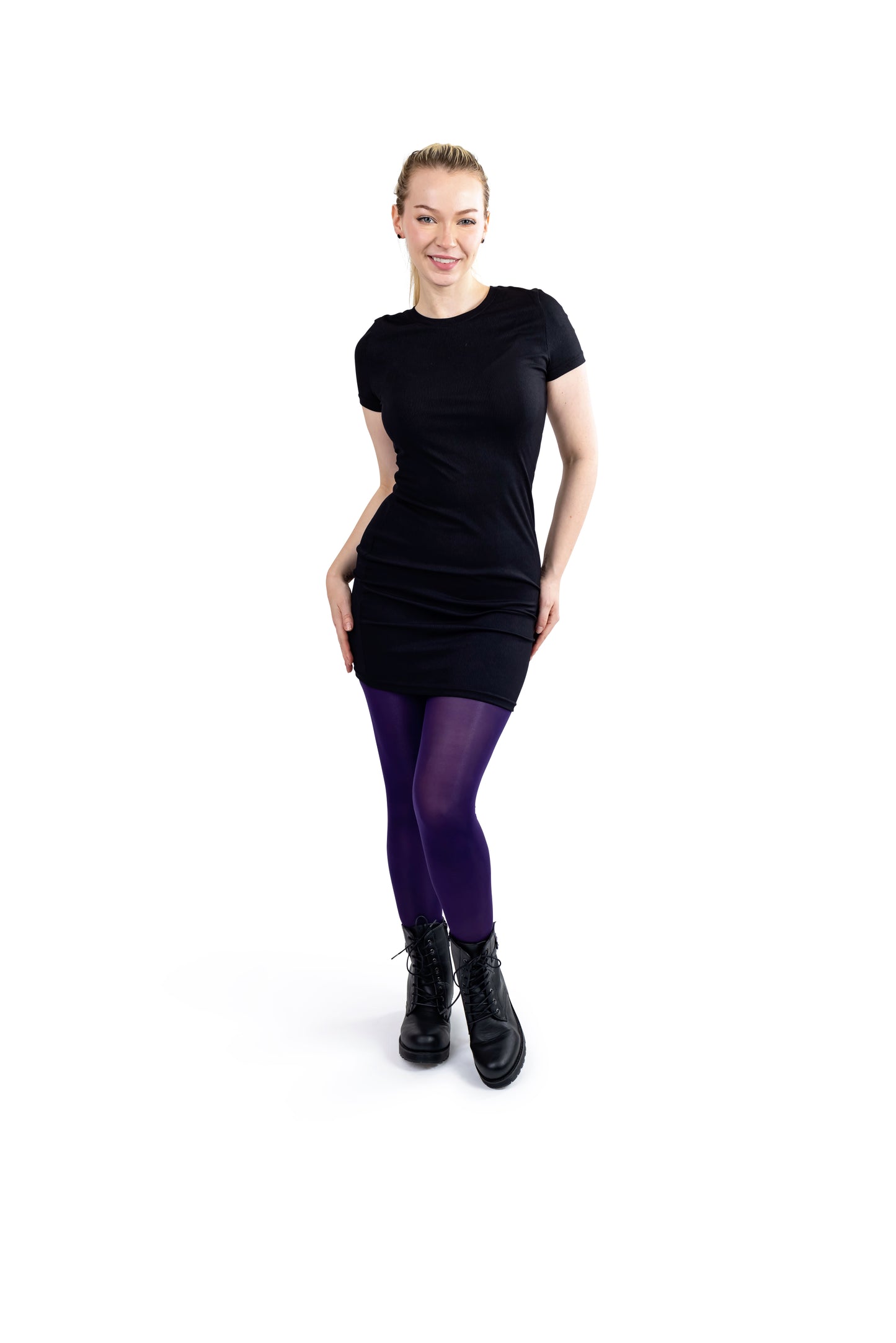 Women's Opaque Microfiber Comfort Tights
