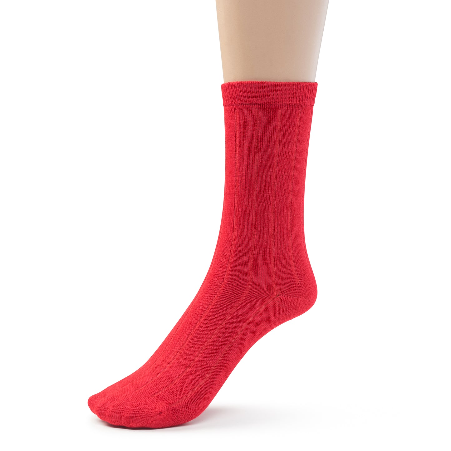 Men's Bamboo Ribbed Crew Socks