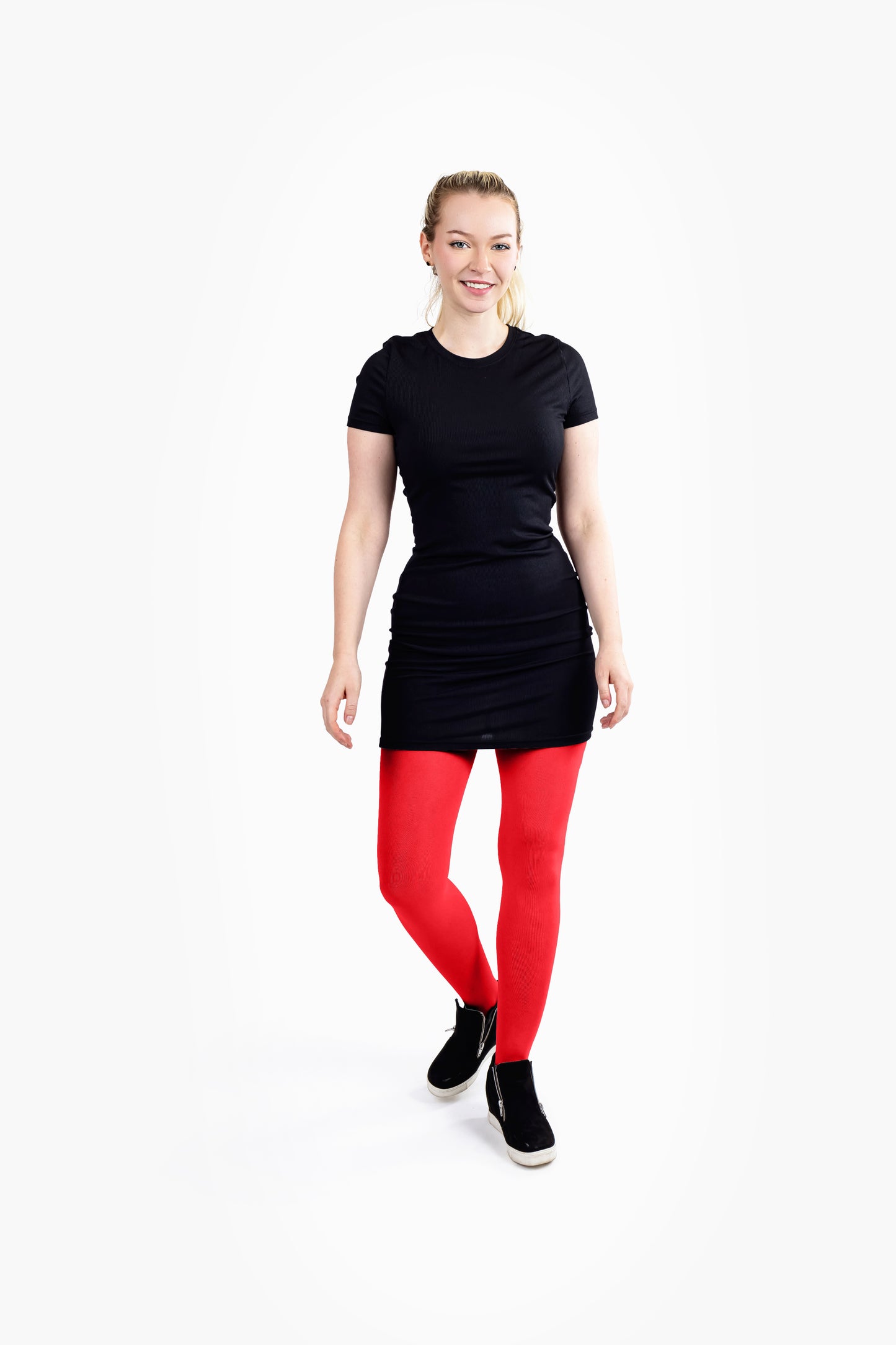 Women's Opaque Microfiber Comfort Tights