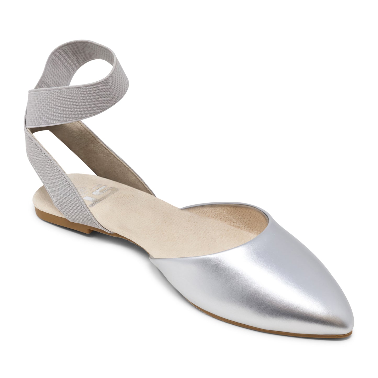 Silky Toes Foldable Flats for Women Dress Ankle Strap Shoes with Purse Black Suede