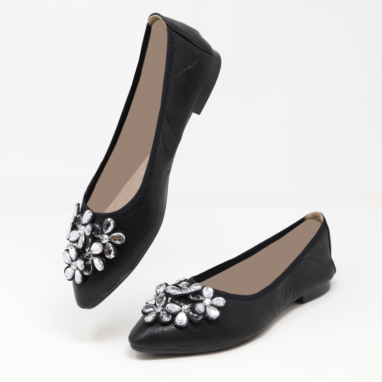 Silky Toes Foldable Flats for Women Dressy Ballet Shoes for Purse