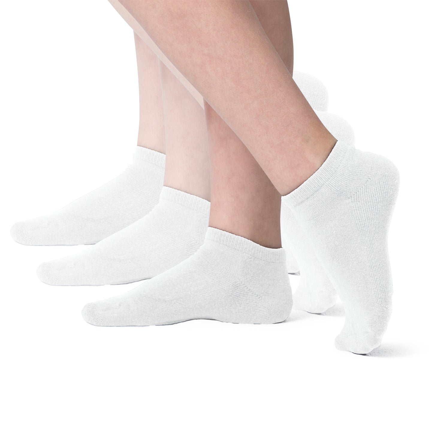 Kids Bamboo Low Cut Athletic Cushioned Socks | Boys & Girls