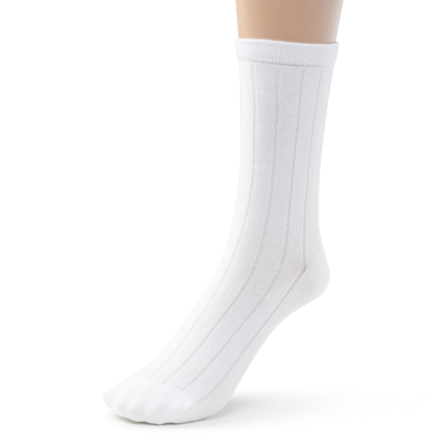 Kids Girls Boys Bamboo Ribbed Crew School Socks