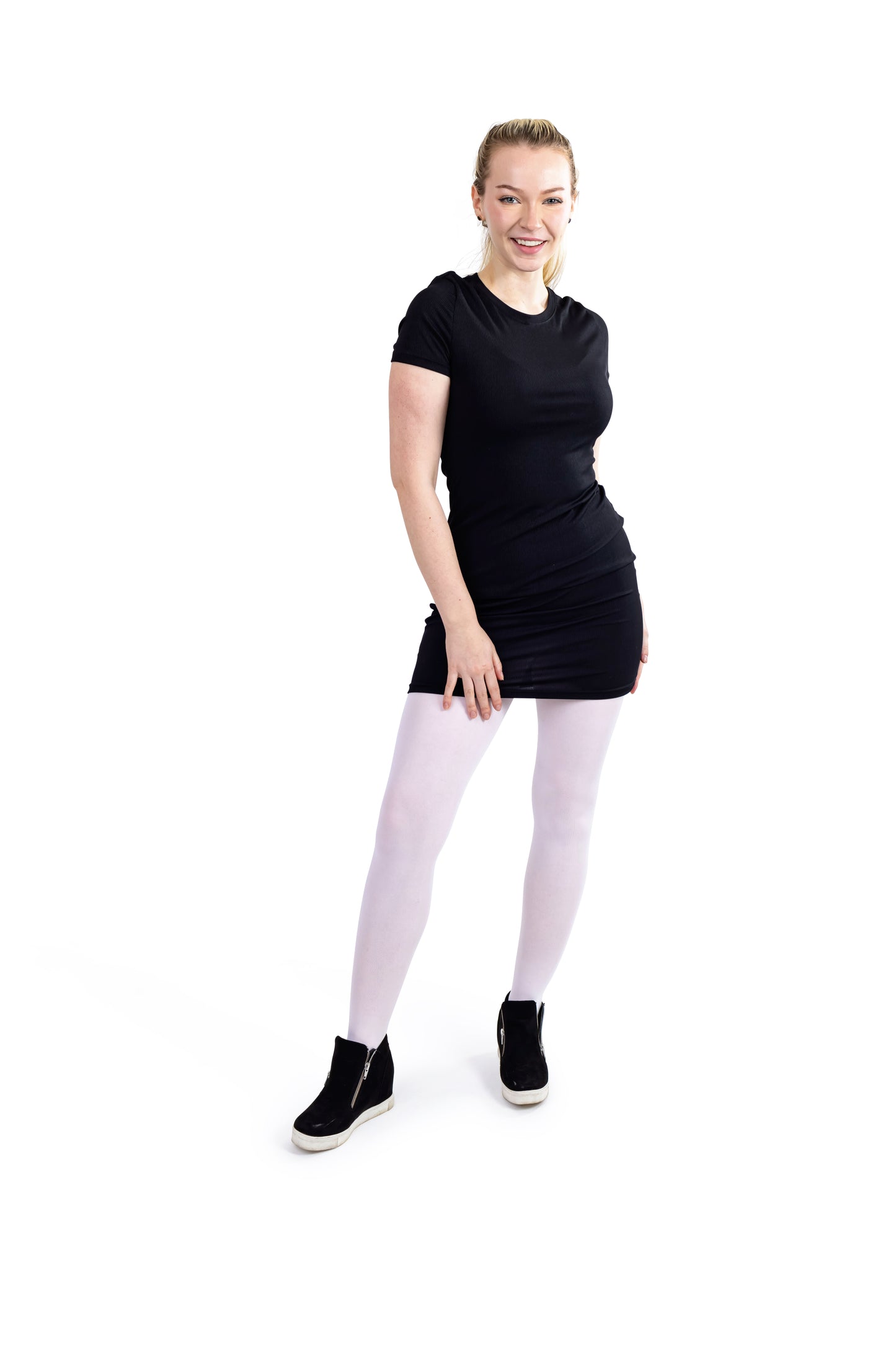 Women's Opaque Microfiber Comfort Tights