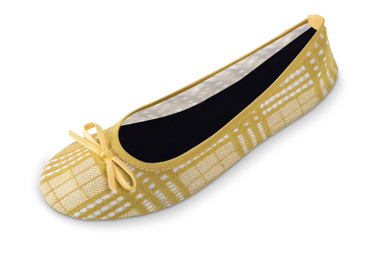 Foldable Wedding Flats / Flat Lace Wedding Shoe